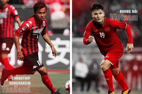AFC định giá Công Phượng, Quang Hải cao hơn 'Messi Thái Lan'