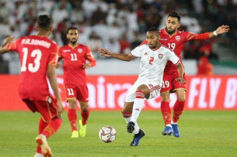 Chủ nhà UAE gây thất vọng trong trận khai mạc Asian Cup 2019