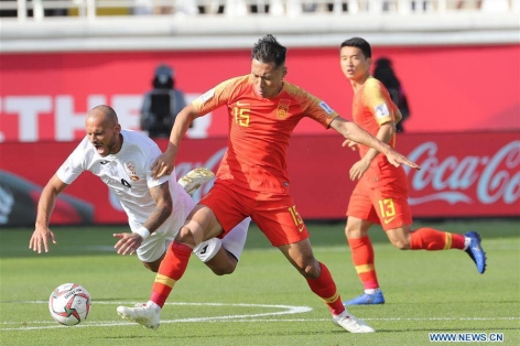 Được biếu không bàn thắng, Trung Quốc đánh bại Kyrgyzstan