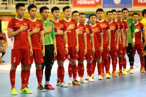 ĐT Việt Nam chốt danh sách dự VCK Futsal Châu Á 2020