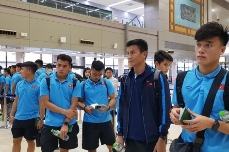 U23 Việt Nam đã tới Buriram, sẵn sàng quyết đấu U23 UAE