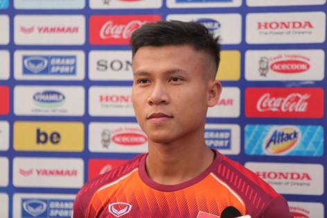 Trung vệ U23 Việt Nam: 'Chúng tôi không phải là ngựa ô'