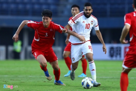 UAE loại Triều Tiên khỏi vòng chung kết U23 châu Á 2020