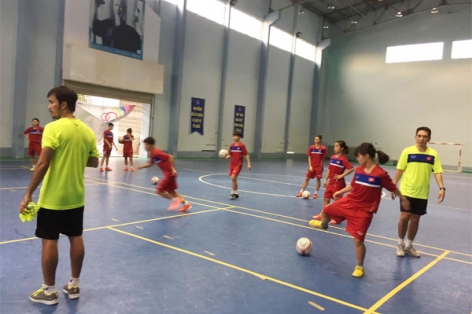 SEA Games 29: Futsal nữ hoàn thiện những mảnh ghép cuối cùng