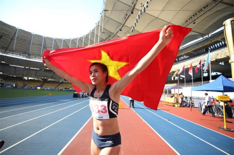 Việt Nam lập hat-trick HCV chỉ trong ít phút ở SEA Games 29