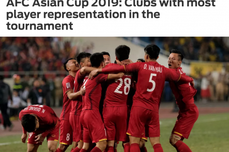 Hà Nội lọt top CLB đóng góp nhiều tuyển thủ cho Asian Cup