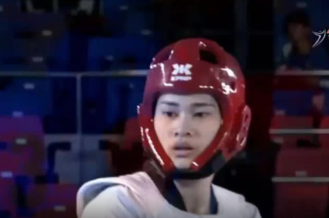 VIDEO: Phạm Thị Thu Hiền giành HCV taekwondo hạng 62 kg nữ