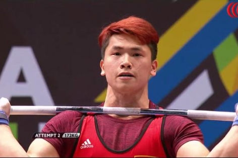 VIDEO: Trịnh Văn Vinh giành HCV ngoạn mục ở hạng 62kg cử tạ