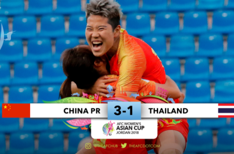 Highlights: Nữ Trung Quốc 3-1 Nữ Thái Lan