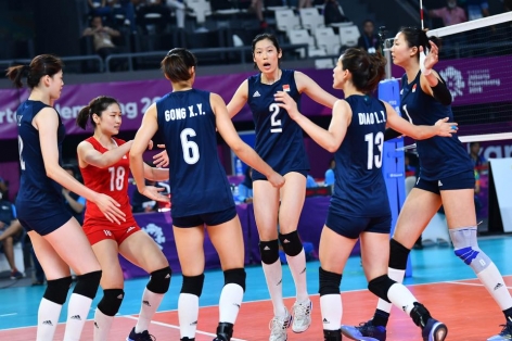 Trung Quốc xuất sắc giành tấm huy chương Vàng ASIAD BC nữ