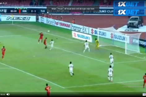 VIDEO: Quả tạt bóng như đặt cho Beto đưa Indonesia dẫn 3-1