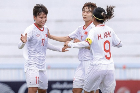 Trực tiếp SEA Games 30 ngày 26/11: Nữ Việt Nam 1-1 Thái Lan
