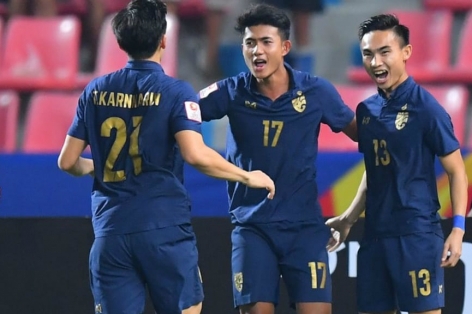 U23 Thái Lan lần đầu tiên vào tứ kết VCK U23 châu Á