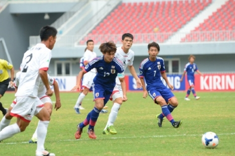 Nhật Bản hủy diệt Bắc Triều Tiên trong trận cầu 7 bàn thắng