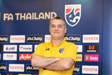 Thái Lan bổ sung HLV của Vidic, từng dự WC 2010 cho AFF Cup