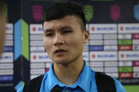 Quang Hải: 'Chúng tôi rất an tâm khi hàng thủ thi đấu tốt'