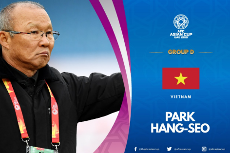 AFC nhầm lẫn về HLV Park Hang-seo