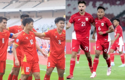 Lịch sử đối đầu U23 Việt Nam và U23 Indonesia: Áp đảo hoàn toàn!