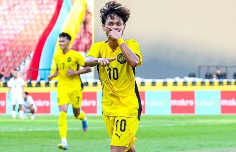 Sao Malaysia quyết tâm 'đòi lại thể diện' trước U22 Việt Nam