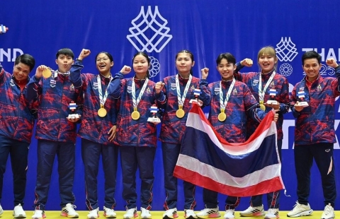 NÓNG: Thái Lan lập kỷ lục thế giới khi giành HCV SEA Games 33