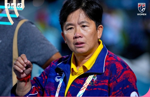 HLV Thái Lan chia sẻ sau khi bị loại khỏi SEA Games 33