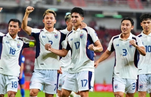 Bảng B AFF Cup 2026: Thái Lan khẳng định sức mạnh