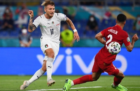 VIDEO bàn thắng Thổ Nhĩ Kỳ 0-3 Italia: Ấn tượng Thiên Thanh