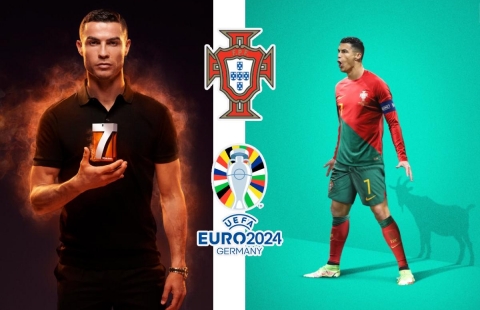 Ronaldo vươn lên số 1 trong lịch sử bóng đá nhân loại trước Euro 2024