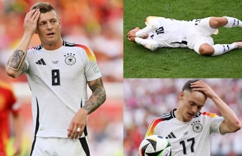 Màn 'hỗn chiến' nảy lửa sau trận thua của Đức tại Euro 2024