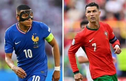 Top 10 'máy chạy' tại Euro 2024: Mbappe hiên ngang, Ronaldo out top