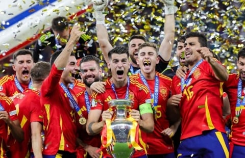 Tây Ban Nha lập kỳ tích chưa từng có khi vô địch Euro 2024