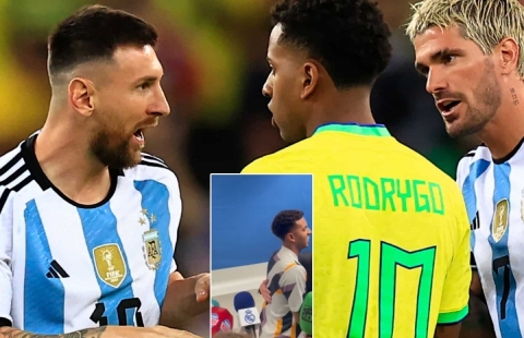 Đề cập vụ nói Messi là 'đồ hèn', Rodrygo đưa ra câu trả lời khiến tất cả phải bật cười