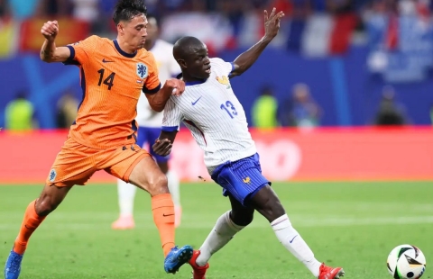 Pháp và Hà Lan chấm dứt chuỗi 50 trận đáng nhớ tại Euro