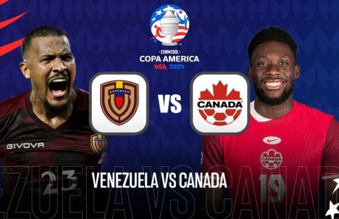 Trực tiếp Venezuela vs Canada, tứ kết Copa America 2024 (8h, 6/7)