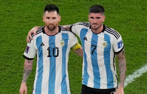 De Paul: 'Là nhà vô địch, ai cũng muốn đánh bại Argentina'