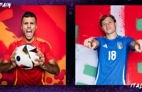 CHÍNH THỨC: Đội hình ra sân Tây Ban Nha vs Italia