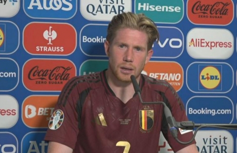 De Bruyne nổi giận mắng phóng viên khi Bỉ bị loại khỏi Euro 2024
