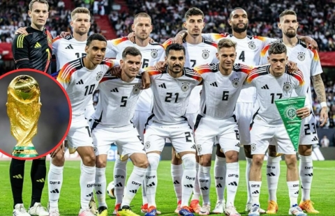 ĐT Đức nhận tin cực buồn cho World Cup 2026