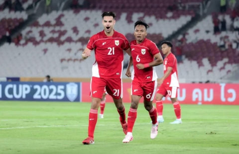 Hình ảnh đáng buồn ngày U23 Indonesia thắng đậm trên sân nhà