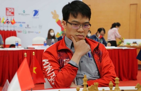 Lê Quang Liêm tụt hạng trên BXH cờ vua thế giới