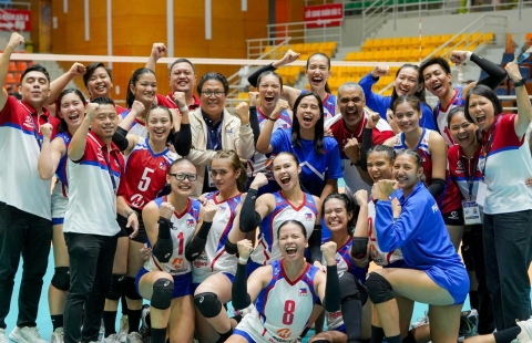 Bóng chuyền nữ Philippines quyết tâm tạo địa chấn tại SEA Games 33