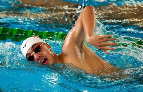 Nguyễn Huy Hoàng và các kình ngư trọng điểm sang Trung Quốc tập huấn