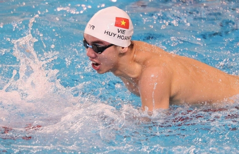 Kình ngư Nguyễn Huy Hoàng quyết tâm 'săn vàng' tại SEA Games 33