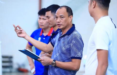 HLV ĐT bóng chuyền Việt Nam: 'Thi đấu với tinh thần cao nhất tại SEA Games'