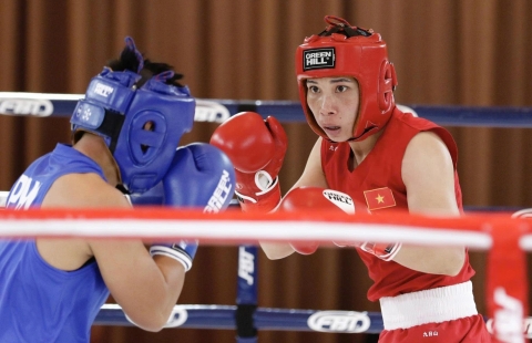 Đội tuyển quyền anh Việt Nam nhận món quà tinh thần lớn trước SEA Games