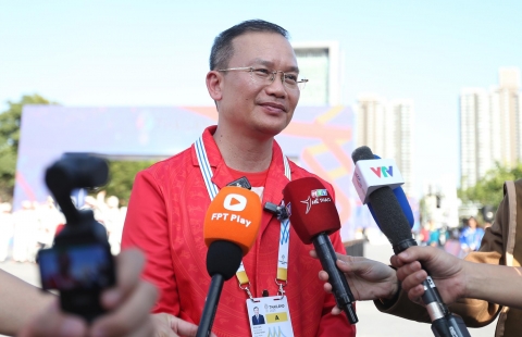Trưởng đoàn Nguyễn Hồng Minh: 'Thể thao Việt Nam có AI hỗ trợ tại SEA Games 33'