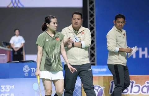 HLV ĐT cầu lông Việt Nam tự tin 'Át chủ bài' sẽ tiến sâu tại SEA Games 33