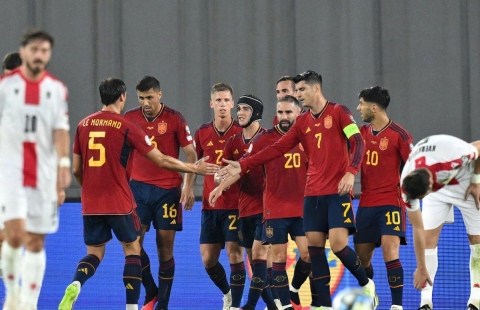 Lịch sử đối đầu Tây Ban Nha vs Georgia: Trên cơ hoàn toàn