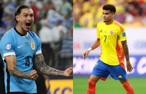 CHÍNH THỨC: Đội hình ra sân Uruguay vs Colombia