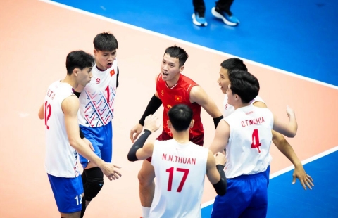 Bóng chuyền nam Việt Nam chốt danh sách chuẩn bị cho SEA Games 33
